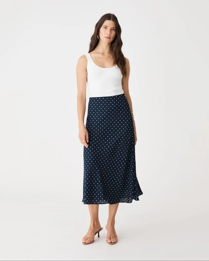 Forcast - Danielle A-Line Bias Skirt