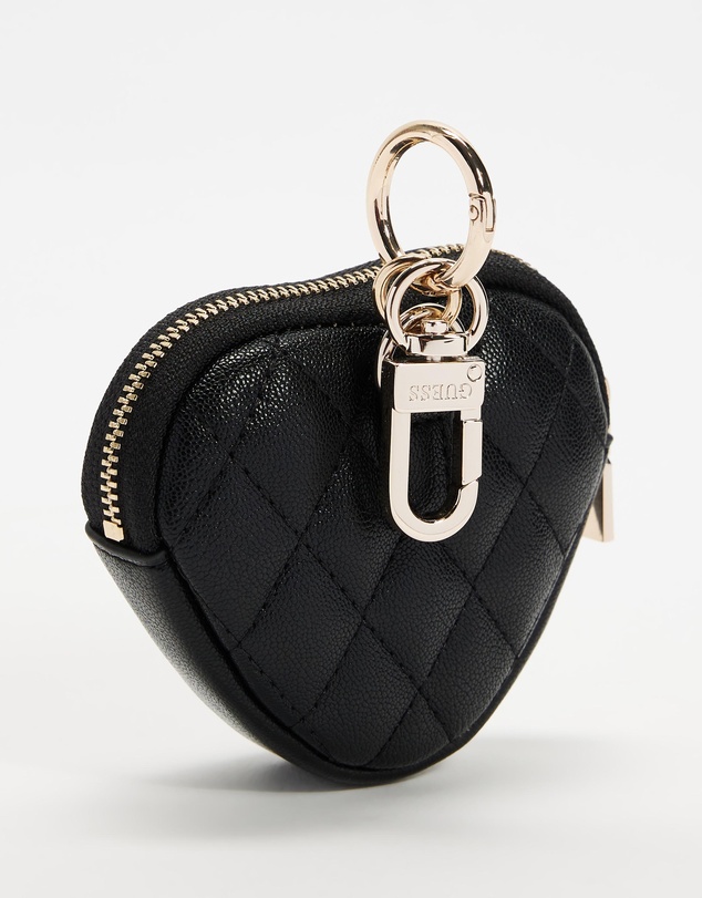 GUESS - Heart Pouch Keychain