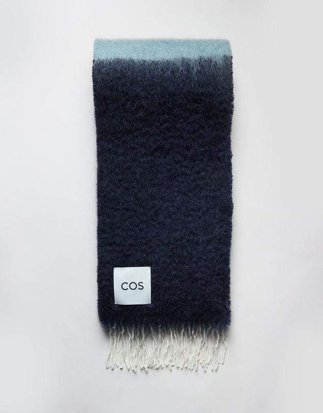 COS - Fringed Mohair Scarf