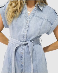 Belle & Bloom - Heartline Denim Dress