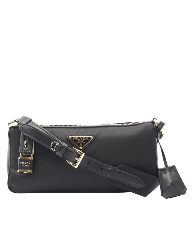 Pre-Loved by Azura Reborn - Pre-Loved Small Leather and Tessuto Crossbody