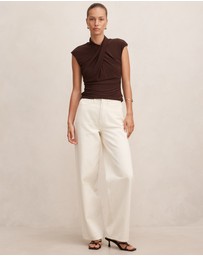 Forever New - Trinity Twist High Neck Top