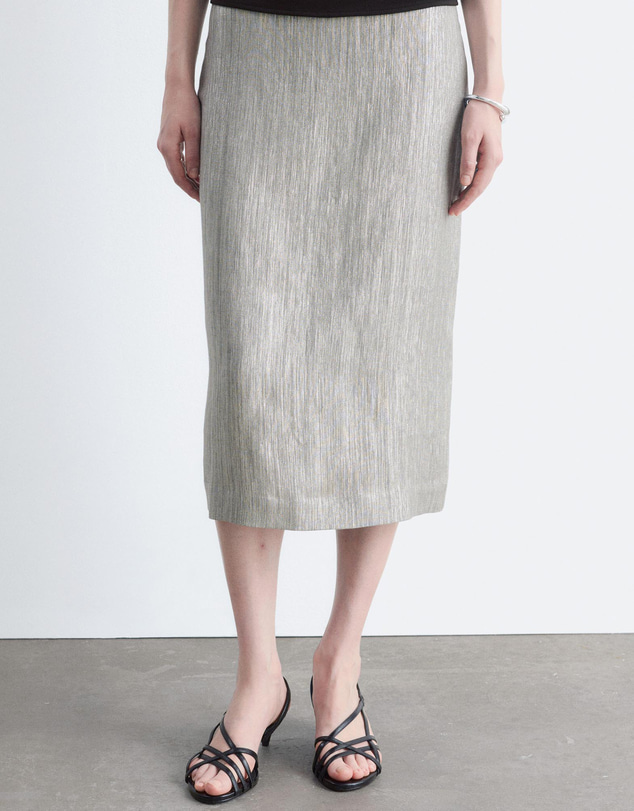 & Other Stories - Dobby Column Skirt
