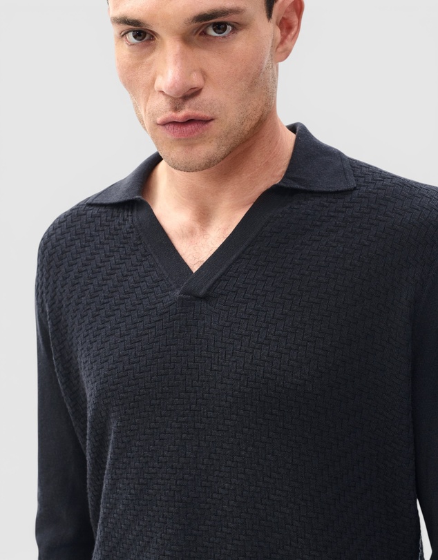 rag & bone - Charles Long Sleeve Johnny Polo