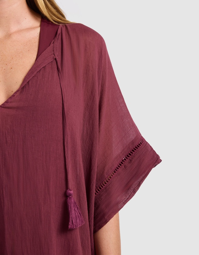 Seafolly - Crinkle Gauze Kaftan