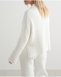 Aim'n - Rib Knit Sweater