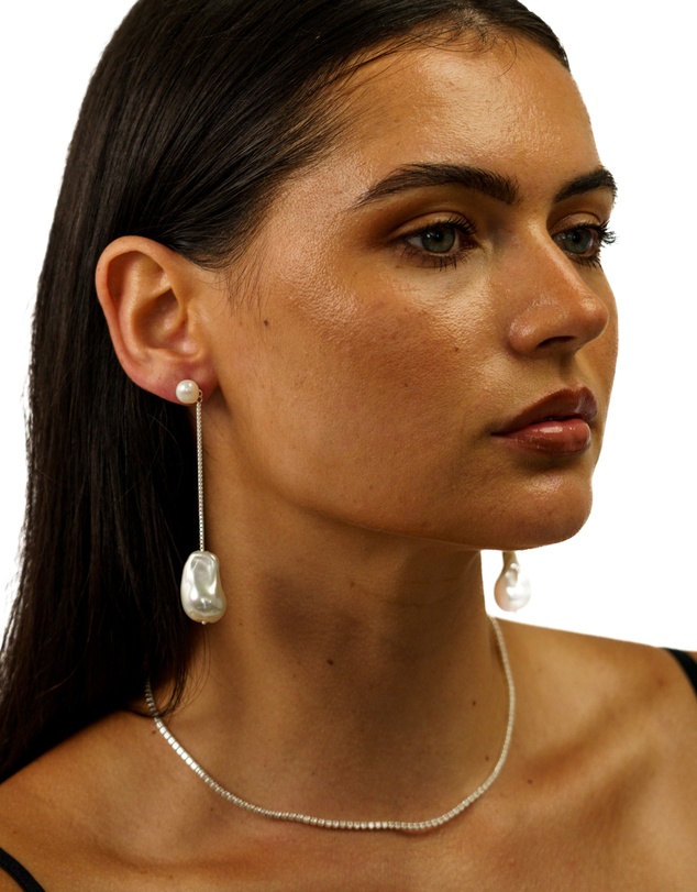 Sonne Jewellery - Rain Pearl Drop Earrings