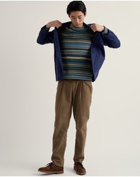 Seasalt - Seasalt Cornwall Multi Trenale Organic Cotton Striped Jumper