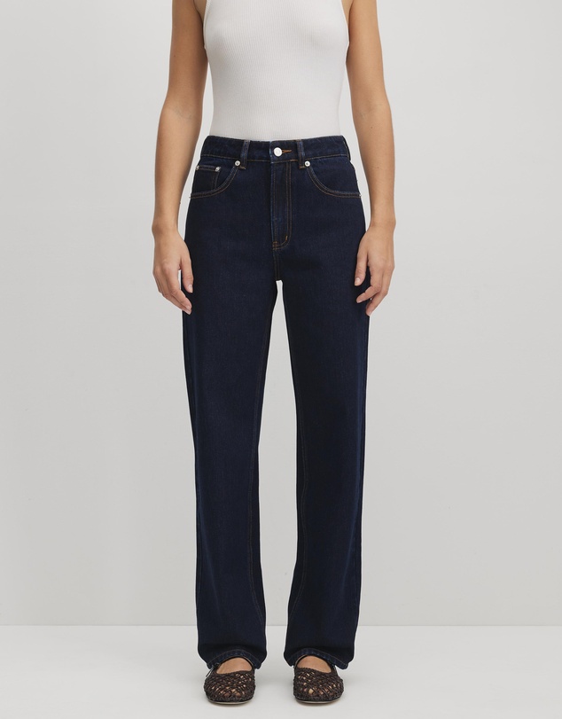 AERE - Aurelia Straight Leg Jeans