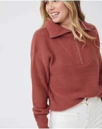 Esther & Co - Merete Knit - Brick