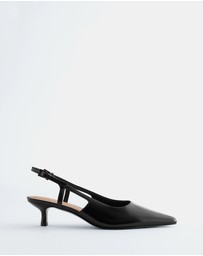 & Other Stories - Patent Leather Slingback Pumps