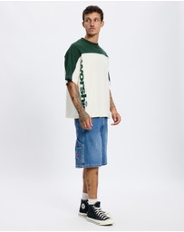 Worship - Sonic Box Fit Cropped Panel Tee