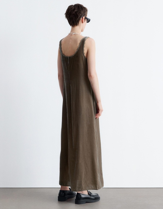 & Other Stories - Velvet Maxi Dress