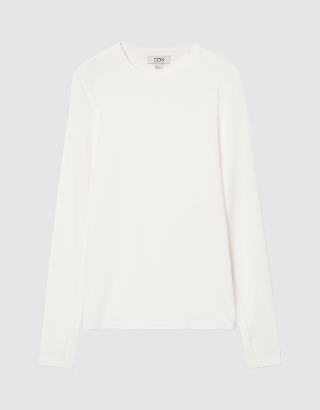 COS - Slim-Fit Long-Sleeve Top