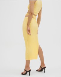SOVERE - Intwine Knit Skirt