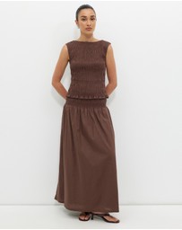 Calli - Dakota Shirred Top