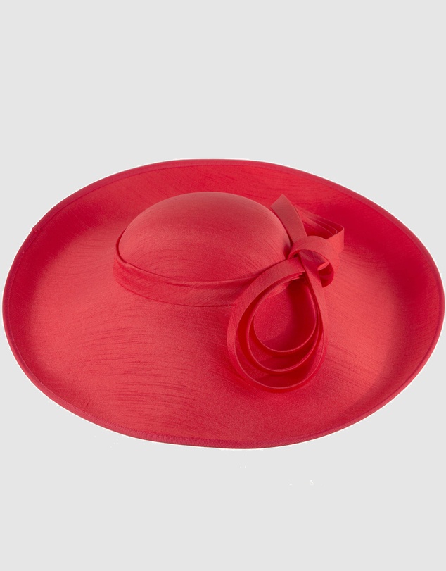 Max Alexander - Bright Red Wide Brim Hat