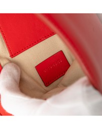 Pre-Loved by Azura Reborn - Pre-Loved Small Calfskin and Suede C Clutch With Chain
