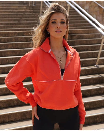 First Division - Quarter Zip Crew