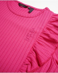 NONO - Klari Rib Top with Ruffles - Kids-Teens