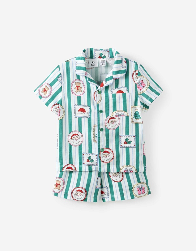 Cotton On Kids - Kids Woven Family Christmas Pj Set