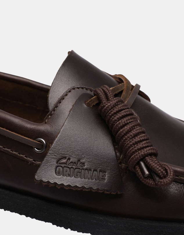 Clarks - Godney Boat (M) Brown