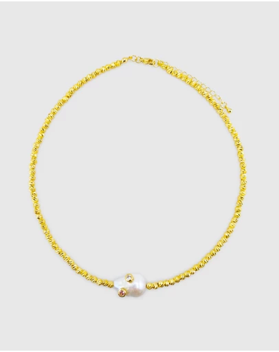 Izoa - Soleil Pearl Necklace