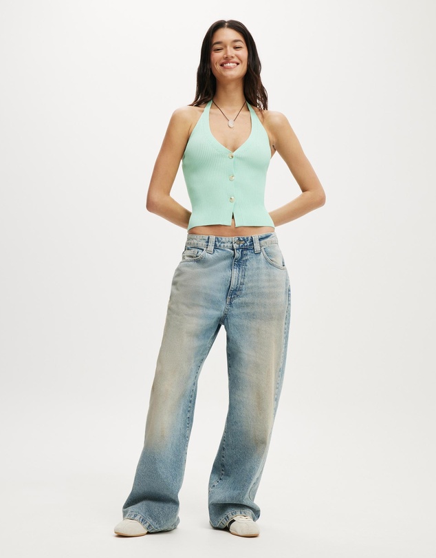 Cotton On - Knit Halter Vest