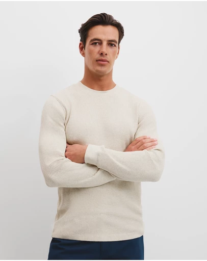 Country Road - Cotton Waffle Crew T-shirt