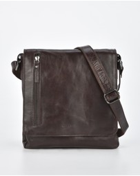 Cobb & Co - Richmond Jr. RFID Leather Satchel