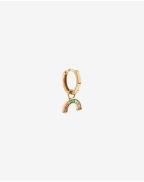 Michael Hill - Rainbow Earring Charm in 18Kt Vermeil with Cubic Zirconia