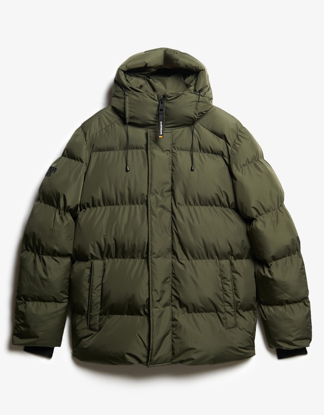 Superdry - Hooded 5 Baffle Sports Puffer
