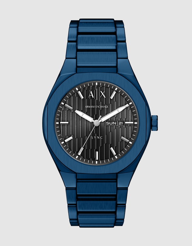 Armani Exchange - Blue Analogue Watch