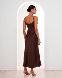 Pilgrim - Natalie Cowl Neck Maxi Dress