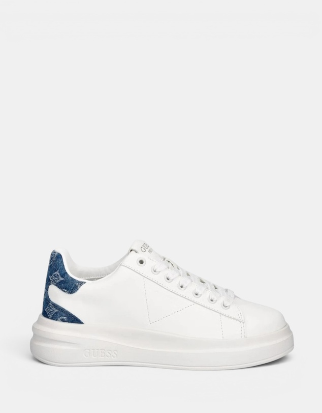GUESS - White Elbina Sneakers
