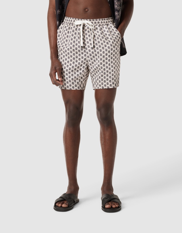 Politix - Paisley Elasticated Shorts