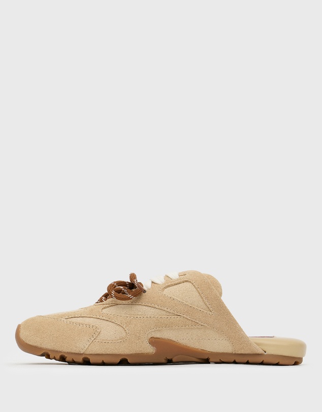 Betts - Axe Suede Leather Mule Sneakers