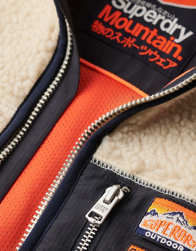 Superdry - Vintage Retro Full Zip Fleece