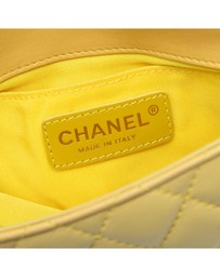 Pre-Loved by Azura Reborn - Pre-Loved CC Quilted Lambskin Side Packs Flap