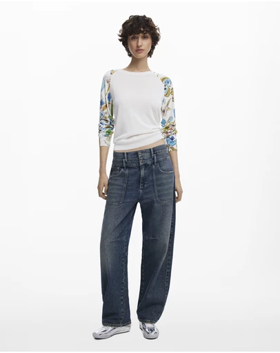 Desigual - Arty sleeve sweater