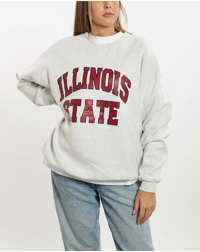 Vintage by The Real Deal - Pre Loved - 90s Illinois State 'Red Birds' Sweatshirt