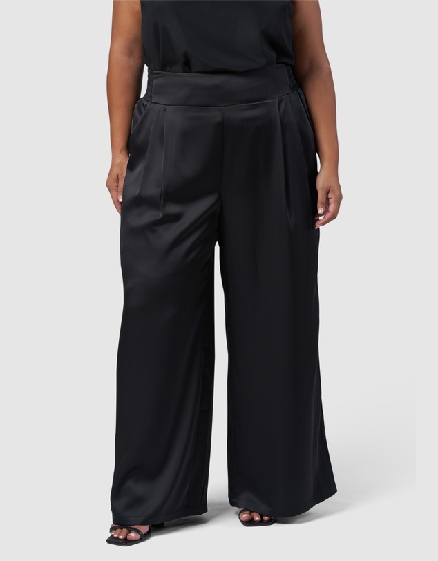 Pink Dusk by Curve Project - Last Time Satin Pants