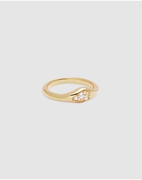 By Charlotte - Ocean Mist Ring