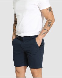 Mosmann - Brando Chino Shorts - Navy