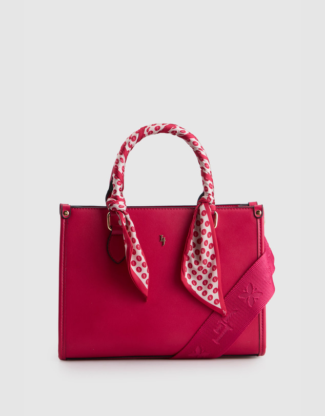 Laura Jones - Small Tote Bag With Scarf
