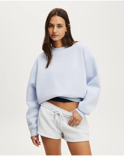 Cotton On Body Active - Plush Crew Sweatshirt