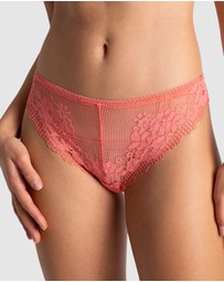Passionata - Nina High Leg Brazilian Cut Lace Brief