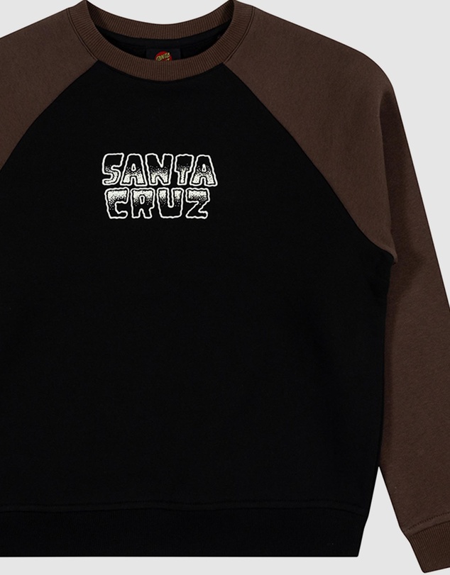 Santa Cruz - Multi Cruz Stack Mono Front Sweater - Teens