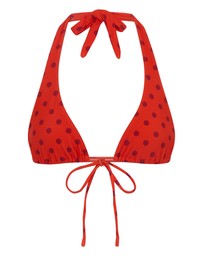 Vacay Swimwear - Capri Top Chilli Polka
