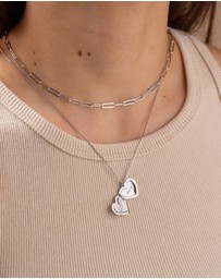 Wanderlust + Co - Harper Silver Chain Necklace